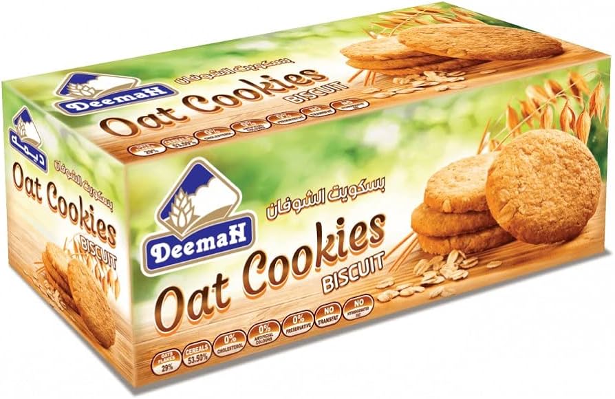 Deemah Oat Cookies 280Grm