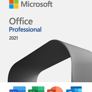 Microsoft Office Professional 2021 | Word, Excel, PowerPoint, Outlook | One-time purchase for 1 PC Windows